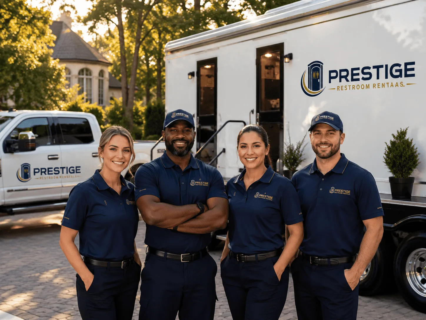 Trusted Luxury Portable Restrooms company in Greeley, IA